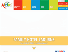 Tablet Screenshot of hotelalpin.it